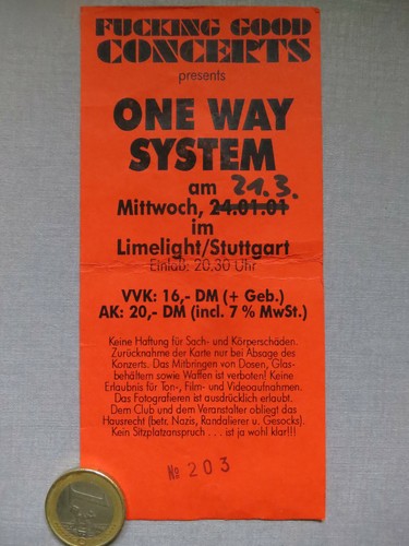 One way system - system, punk)