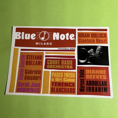 Blue note milano ticket - ticket, one