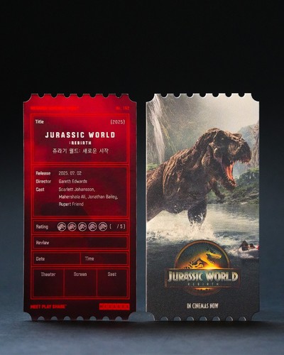 Biglietto film jurassic - biglietto,