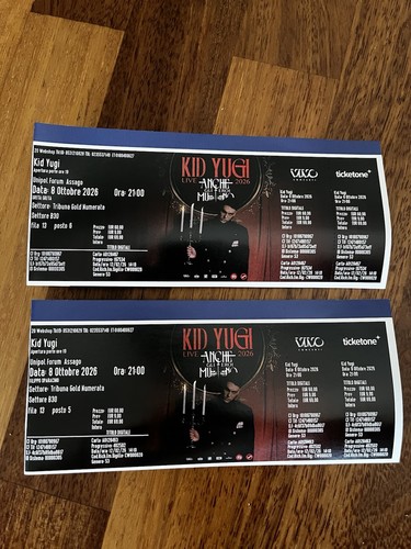 Ticketone kid yugi - ticketone,