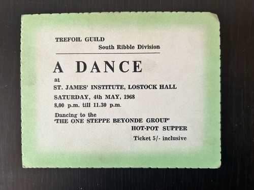 Rare 1968 ticket one - 'one, steppe