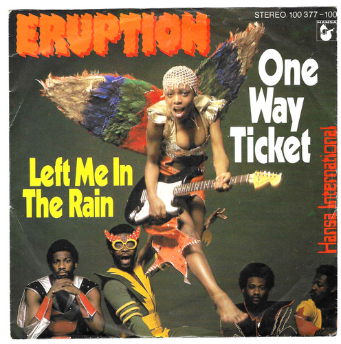 Eruption one way - ticket, /