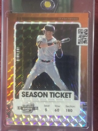 2021 mike yastrzemski - mike, panini