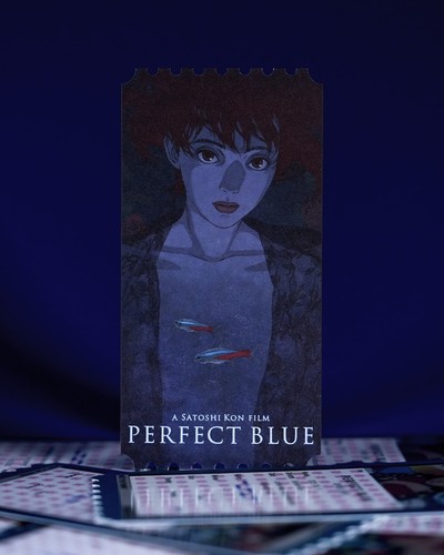 Biglietto film perfetto - biglietto, blu