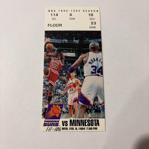 Biglietto vintage phoenix suns - phoenix,